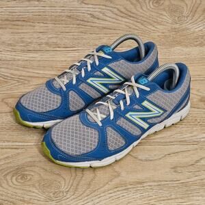 New Balance 550 V3 Womens Gray Blue Mesh Running Shoes Size 9 B WE550BG3